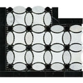Corner Florida Flower w/Black Polished