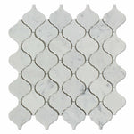 Carrara White Marble Polished Lantern Mosaic Tile Carrara White Marble Polished Lantern Mosaic Tile - American Tile Depot