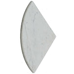Carrara White Marble Shower Corner Shelf - Honed Carrara White Marble Shower Corner Shelf - Honed - American Tile Depot