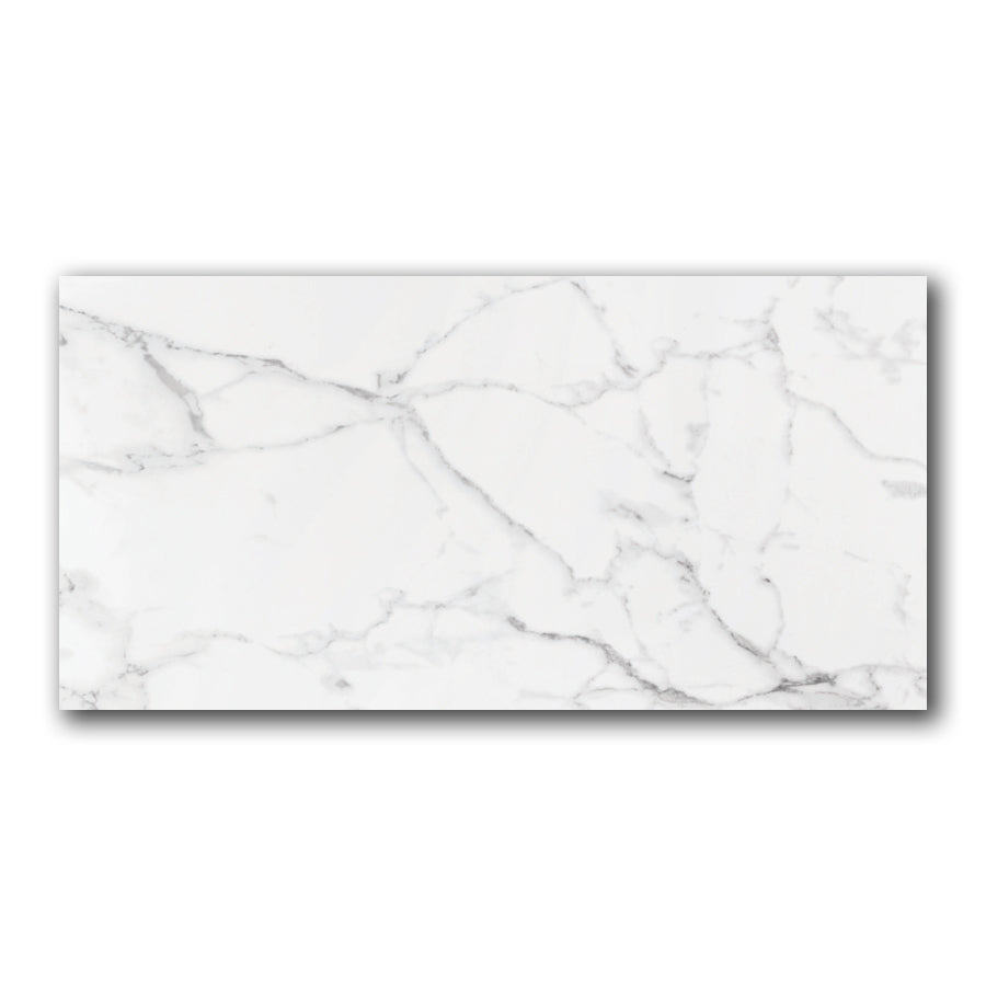 24x48 La Monde Carrara Matte Porcelain Tile - American Tile Depot