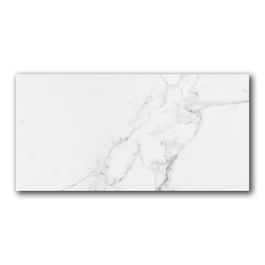 24x48 La Monde Carrara Matte Porcelain Tile - American Tile Depot