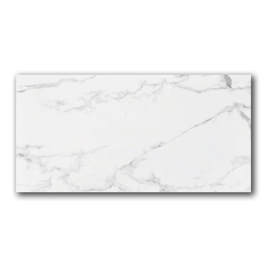 24x48 La Monde Carrara Matte Porcelain Tile - American Tile Depot