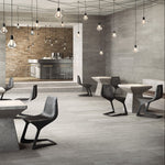 8x48 Calco Cemento Natural Wood Grain Look Porcelain Tile-American Tile Depot