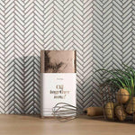 Cerelia Antique White Glossy Herringbone Porcelain Mosaic Tile Cerelia Antique White Glossy Herringbone Porcelain Mosaic Tile - American Tile Depot