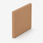 6x6 Salmon Matte Quarry Bullnose Tile - American Tile Depot