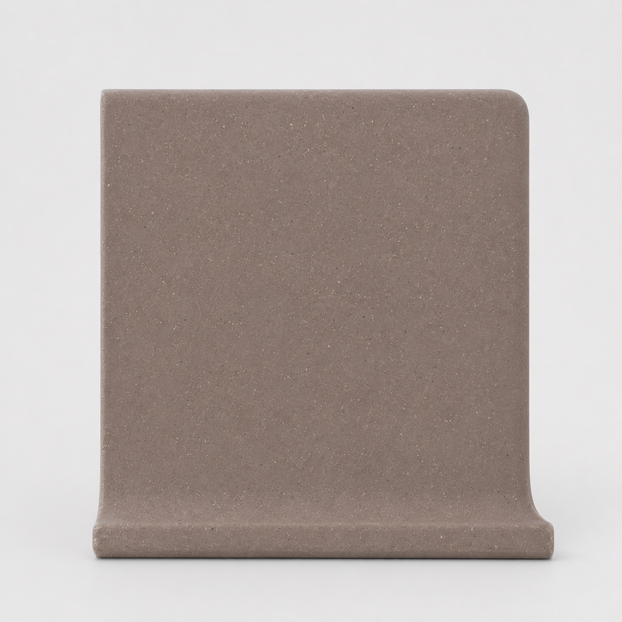 6x6 Colonial Grey Matte Quarry Right Outside Cove Base - American Tile Depot