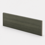3x12 Evolution Dark Grey Matte Stone Look Porcelain Bullnose Tile - American Tile Depot