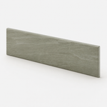 3x12 Safari Gris Matte Travertine Look Porcelain Bullnose Tile - American Tile Depot