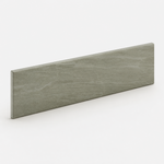 3x12 Safari Gris Matte Travertine Look Porcelain Bullnose Tile - American Tile Depot