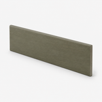 3x12 Vivo Dark Grey Natural Travertine Look Porcelain Bullnose Tile - American Tile Depot