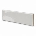 3x12 Gray Glossy Bullnose