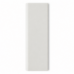 3x12 Palette White Ice Matte Solid Color Ceramic Bullnose Tile - American Tile Depot