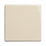 4x4 Palette Biscuit Glossy Solid Color Ceramic Bullnose Tile - American Tile Depot