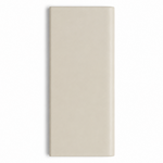 2x6 Palette Biscuit Matte Solid Color Ceramic Bullnose Tile - American Tile Depot