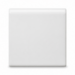 6x6 Palette White Ice Matte Solid Color Ceramic Bullnose Tile - American Tile Depot