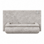 Tundra Gray (Atlantic Gray) Marble Hand-Made Custom Soap Holder - Soap Dish - Polished - American Tile Depot