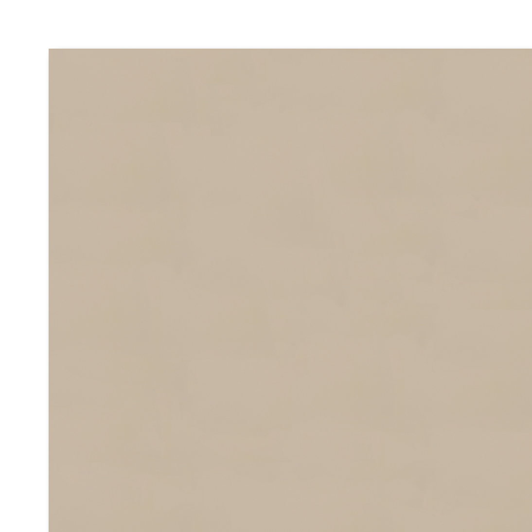 CLEARANCE - 24x24 Clay Canvas Paint Matte Ceramic Wall Tile - American Tile Depot
