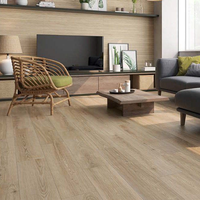 8x48 Heritage Roble Wood Grain Look Matte Porcelain Tile - American Tile Depot
