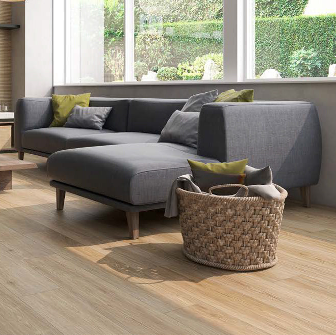 8x48 Heritage Roble Wood Grain Look Matte Porcelain Tile - American Tile Depot