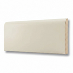2x6 Palette Biscuit Matte Solid Color Ceramic Bullnose Tile - American Tile Depot