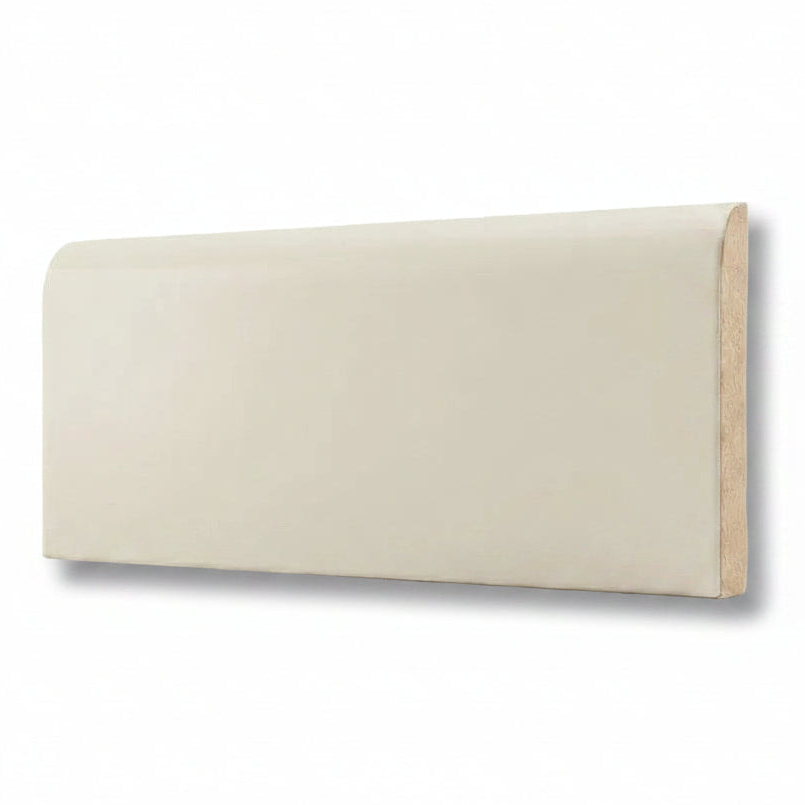 2x6 Palette Biscuit Matte Solid Color Ceramic Bullnose Tile - American Tile Depot