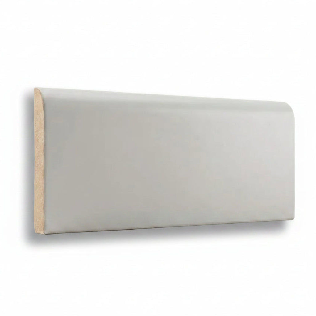 2x6 Palette Tender Gray Matte Solid Color Ceramic Bullnose Tile 2x6 Palette Tender Gray Matte Solid Color Ceramic Bullnose Tile - American Tile Depot