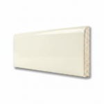 2x8 Palette Biscuit Glossy Solid Color Ceramic Bullnose Tile - American Tile Depot