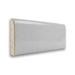 2x8 Palette Tender Gray Glossy Solid Color Ceramic Bullnose Tile 2x8 Palette Tender Gray Glossy Solid Color Ceramic Bullnose Tile - American Tile Depot
