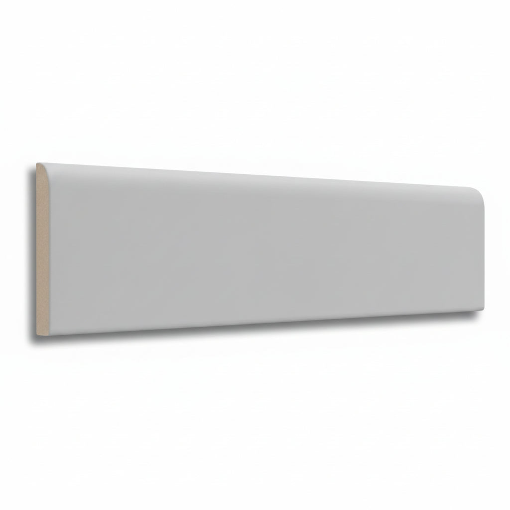 3x12 Palette Gray Matte Solid Color Ceramic Bullnose Tile 3x12 Palette Gray Matte Solid Color Ceramic Bullnose Tile - American Tile Depot