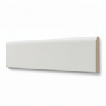 3x12 Palette White Ice Matte Solid Color Ceramic Bullnose Tile - American Tile Depot