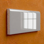 3x6 Palette Tender Gray Glossy Solid Color Ceramic Bullnose Tile 3x6 Palette Tender Gray Glossy Solid Color Ceramic Bullnose Tile - American Tile Depot