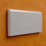 3x6 Palette Tender Gray Matte Solid Color Ceramic Bullnose Tile 3x6 Palette Tender Gray Matte Solid Color Ceramic Bullnose Tile - American Tile Depot
