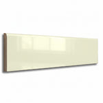 4x16 Palette Biscuit Glossy Ceramic Bullnose Tile - American Tile Depot