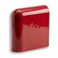 6x6 Red Pepper Glossy Bullnose Corner