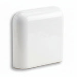 6x6 Palette White Ice Matte Solid Color Ceramic Bullnose Corner 6x6 Palette White Ice Matte Solid Color Ceramic Bullnose Corner - American Tile Depot