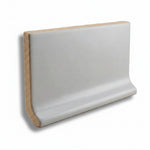 3x6 Palette Tender Gray Matte Solid Color Ceramic Cove Base 3x6 Palette Tender Gray Matte Solid Color Ceramic Cove Base - American Tile Depot