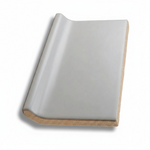 3x6 Palette Tender Gray Matte Solid Color Ceramic Cove Base - American Tile Depot