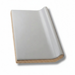 3x6 Palette Tender Gray Matte Solid Color Ceramic Cove Base - American Tile Depot