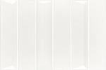 2x8 Linea Alabaster Glossy Solid Color Ceramic Mosaic Tile 2x8 Linea Alabaster Glossy Solid Color Ceramic Mosaic Tile - American Tile Depot
