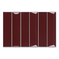2x8 Burgundy