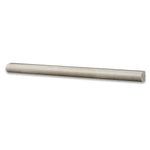 Crema Marfil Marble Honed 3/4x12 Bullnose Liner Crema Marfil Marble Honed 3/4x12 Bullnose Liner - American Tile Depot