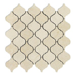 Crema Marfil Marble Honed Lantern Mosaic Tile Crema Marfil Marble Honed Lantern Mosaic Tile - American Tile Depot