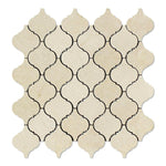 Crema Marfil Marble Honed Lantern Mosaic Tile Crema Marfil Marble Honed Lantern Mosaic Tile - American Tile Depot