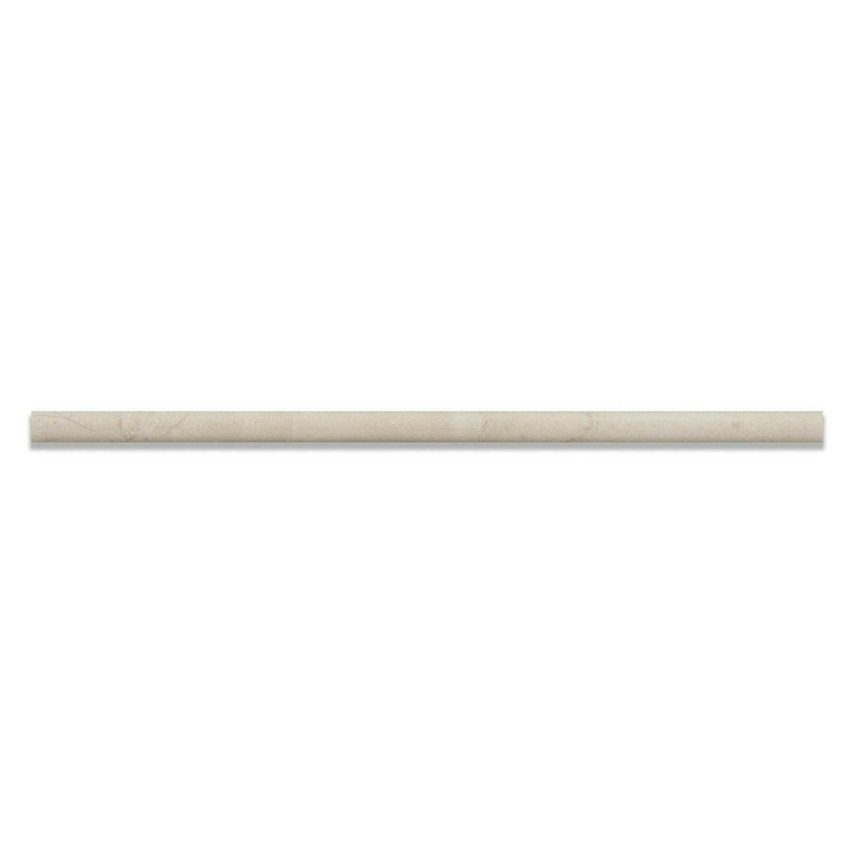 Crema Marfil Marble Polished 1/2x12 Pencil Liner - American Tile Depot