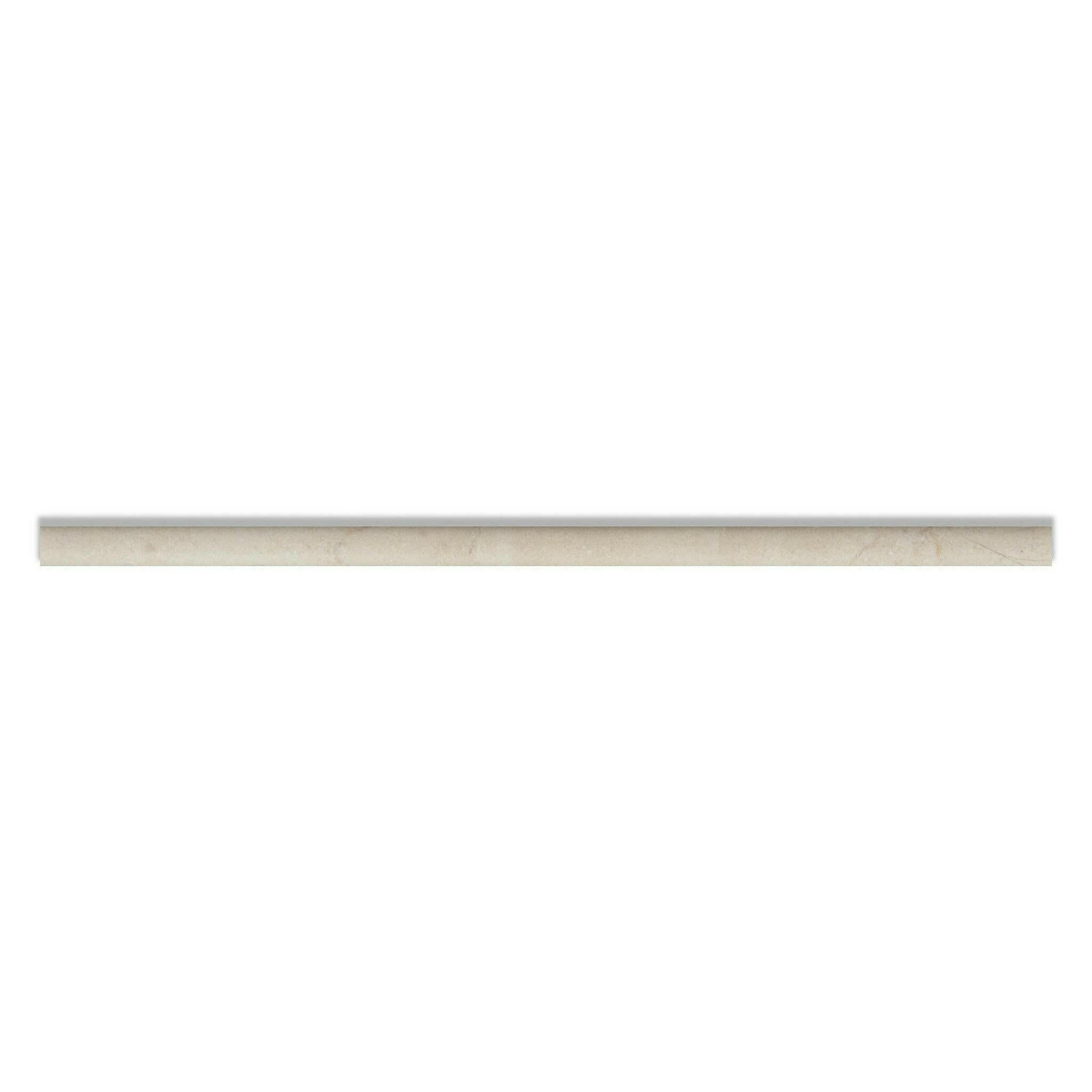 Crema Marfil Marble Polished 1/2x12 Pencil Liner - American Tile Depot