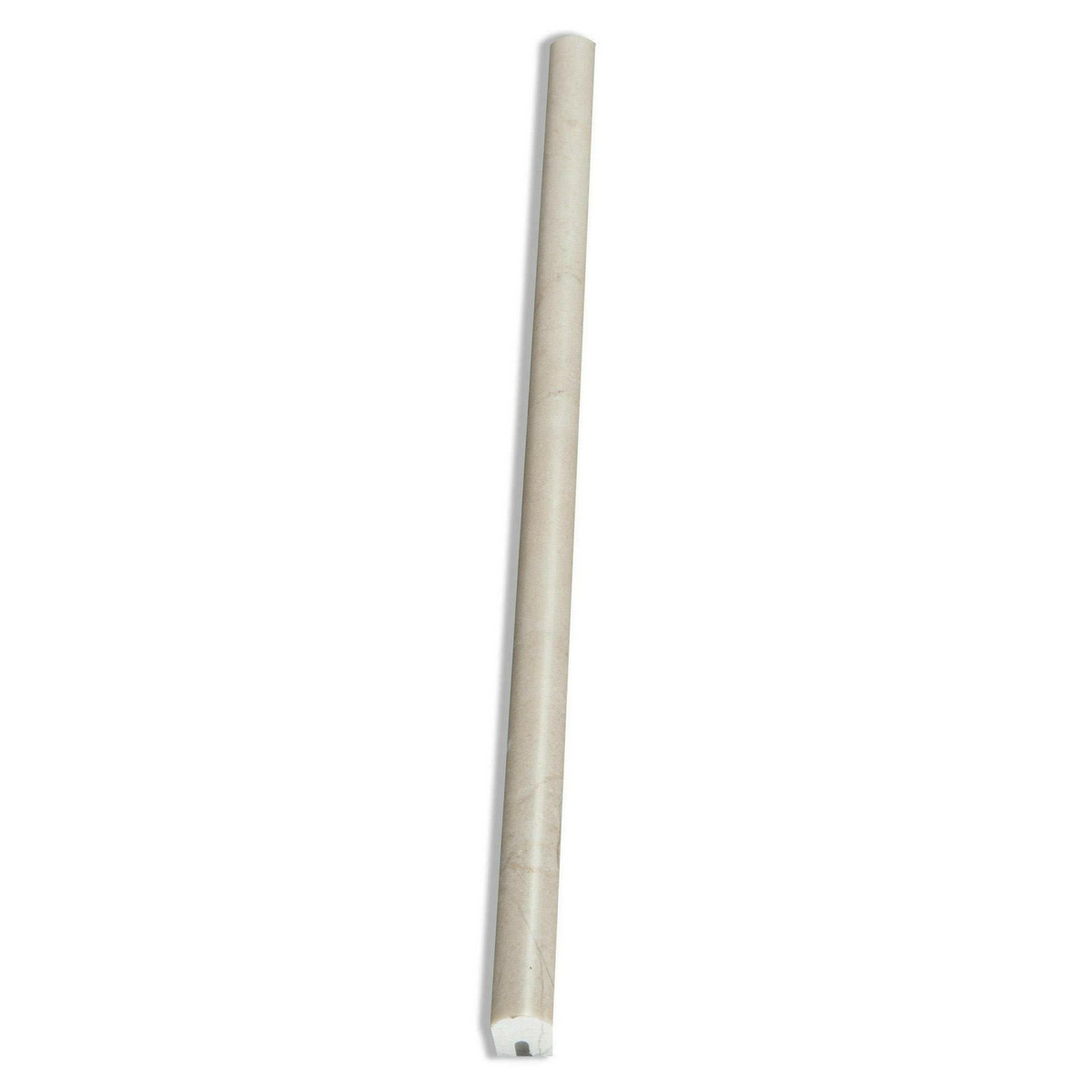 Crema Marfil Marble Polished 1/2x12 Pencil Liner - American Tile Depot