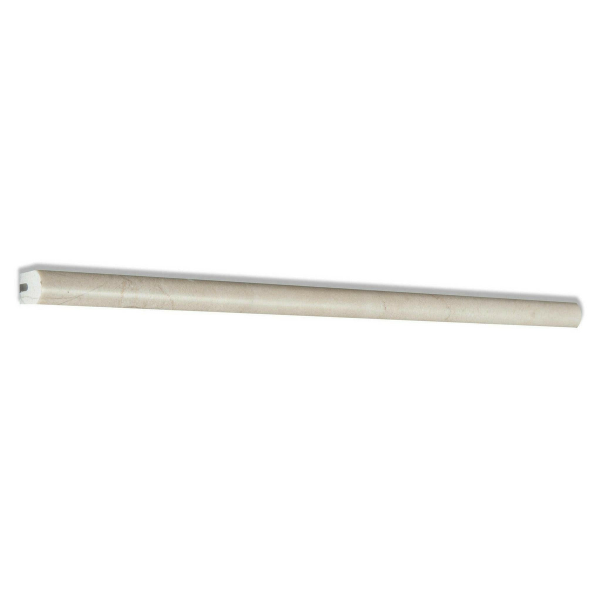 Crema Marfil Marble Polished 1/2x12 Pencil Liner - American Tile Depot