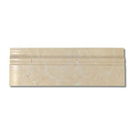 Crema Marfil Marble Polished 4" Baseboard Trim Molding Crema Marfil Marble Polished 4" Baseboard Trim Molding - American Tile Depot