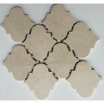 Crema Marfil Marble Polished 4" Lantern Mosaic Tile Crema Marfil Marble Polished 4" Lantern Mosaic Tile - American Tile Depot