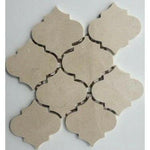 Crema Marfil Marble Polished 4" Lantern Mosaic Tile Crema Marfil Marble Polished 4" Lantern Mosaic Tile - American Tile Depot